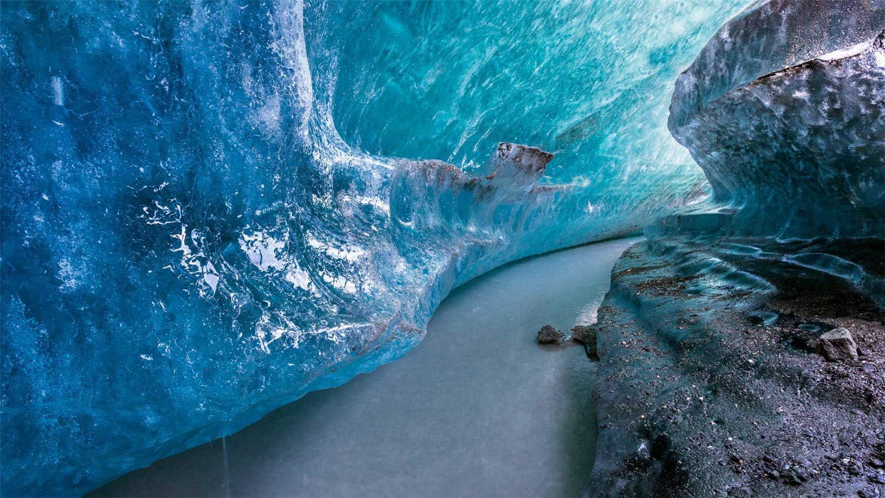 PANDABOOM Ice Tunnel In The Matanuska Glacier, Alaska, Puzzle 1500 Pieces Jigsaw Puzzles for Adults and Child (87 x 57 cm)