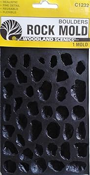 Woodland Scenics Boulders Rock Mold C1232