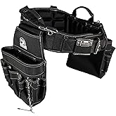 Gatorback B240 Electrician's Combo With Pro-Comfort Back Support Belt. Heavy Duty Work Belt (Medium 31-35 Inches)