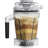 Vitamix 1.4 L Dry Grains Blender Container with SELF-DETECT, Dishwasher-Safe, BPA-Free, Laser-Cut Stainless-Steel Blades, Tam