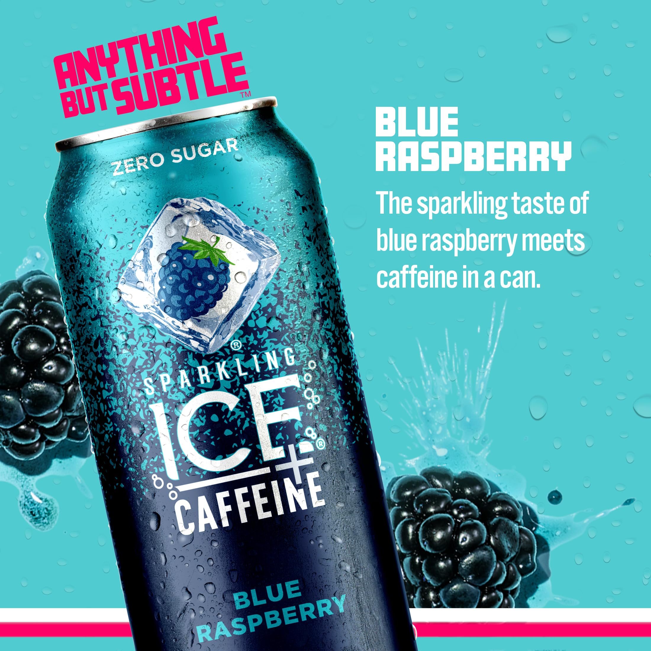 Mua Sparkling Ice +Caffeine Cherry Vanilla and Blue Raspberry Sparkling ...