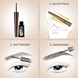 Manhattan Brow Shake Filling Powder 003 Dark Brown Eyebrow Makeup view 5