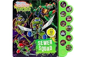 Tales of the Teenage Mutant Ninja Turtles: Sewer Squad! (10-Button Sound Books)