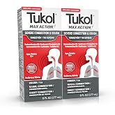 TUKOL - MAX Severe Cough and CONGESTIONS Pack of 2