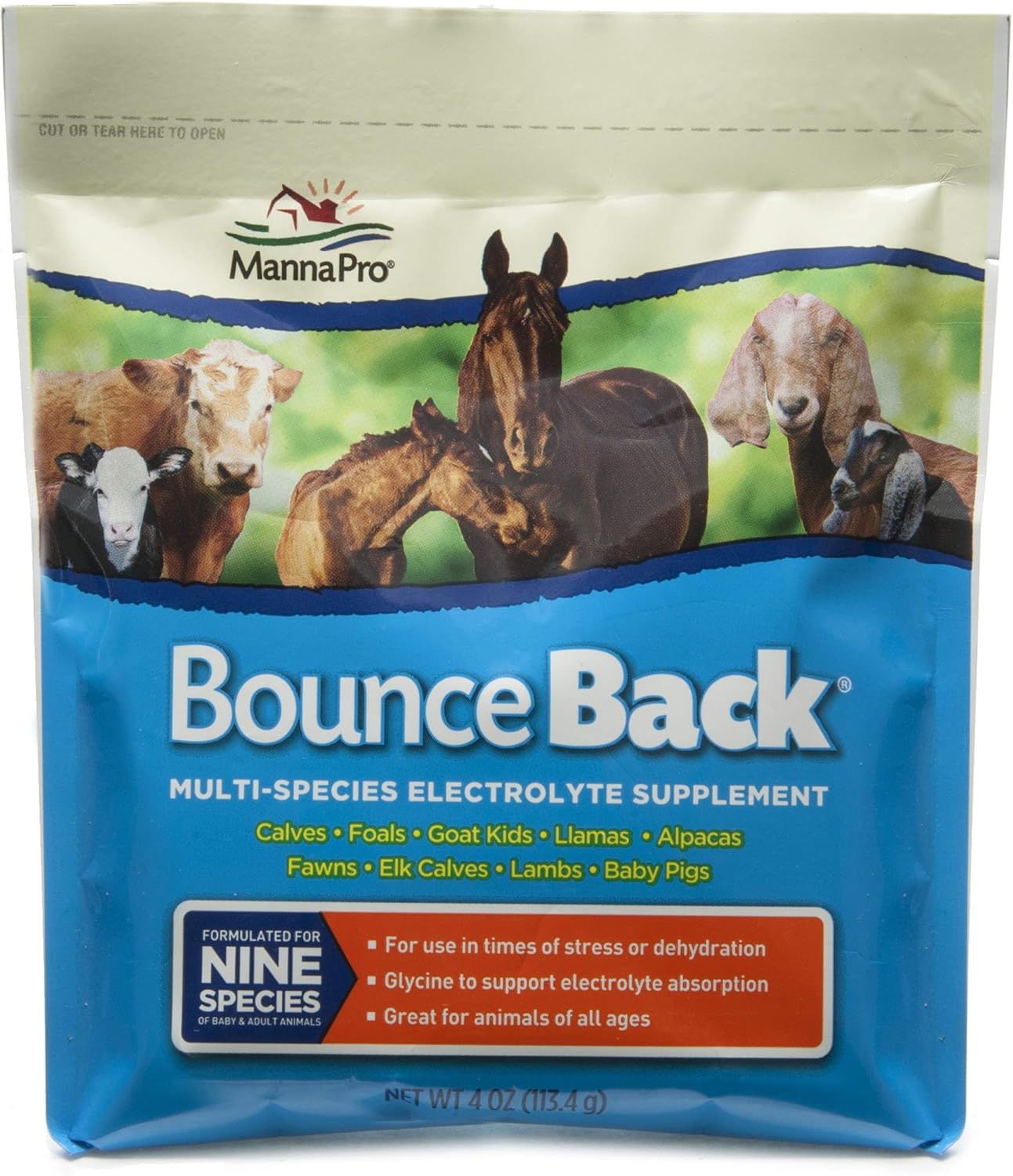 Manna Pro Bounce Back Multi-Species Electrolyte Supplement