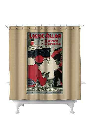 Amazon Com Ligne Allan Vintage Poster Artist Wilkinson France