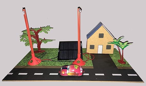 Project Hub -Solar Home Lights, Renewable Energy, School Science Exhibition Model, DIY Kit