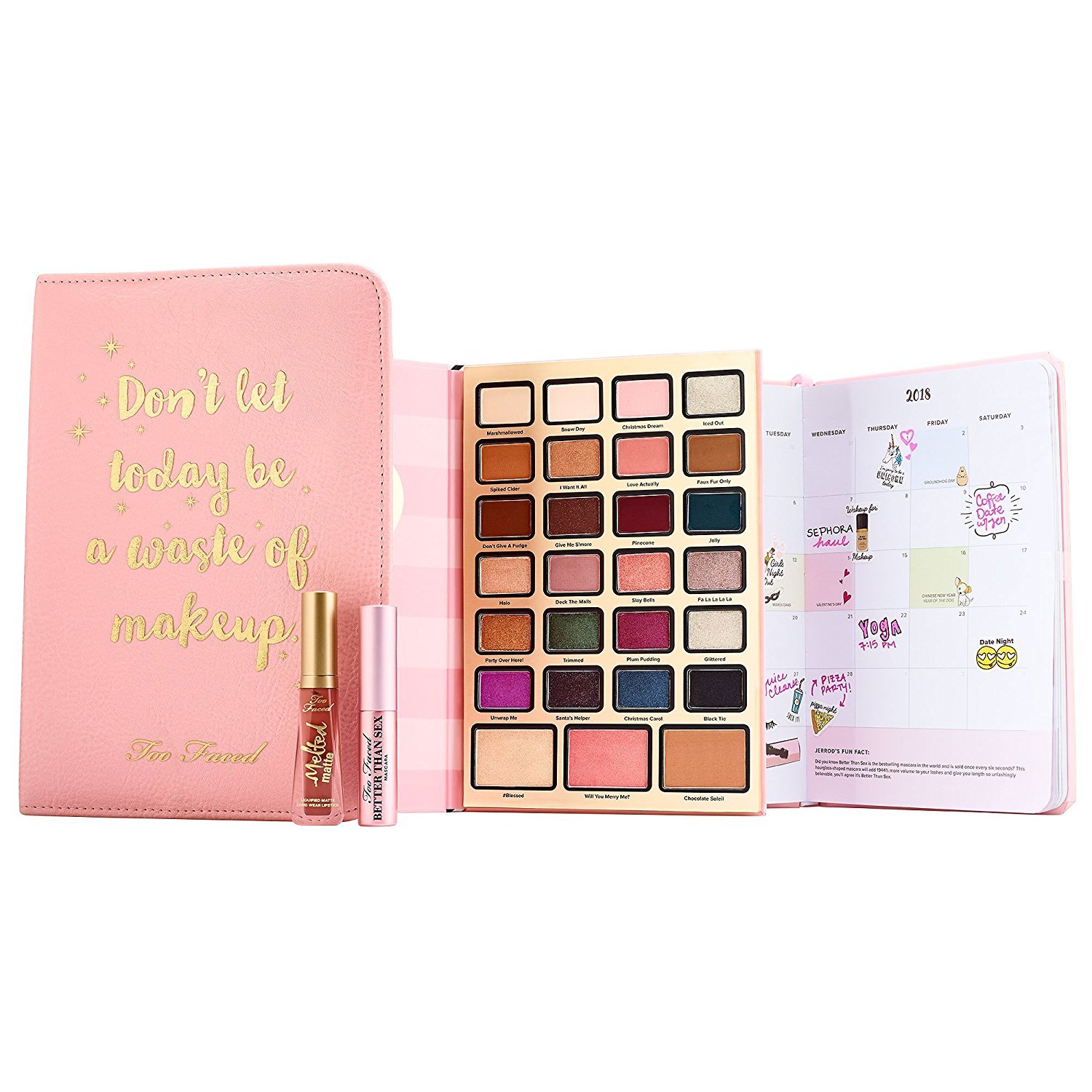 Too Faced Boss Beauty Lady Agenda - Best Year Ever 2018