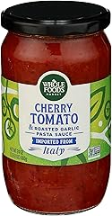Whole Foods Market, Pasta Sauce Whole Cherry Tomato Garlic, 23.4 Ounce