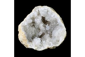 CRYSTALAGE Quartz Geode Crystal - Large