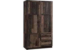 Sauder Miscellaneous Storage Wardrobe/Storage Cabinet/Pantry Cabinet, Reclaimed Pine Finish