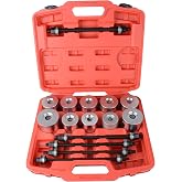 DAYUAN 27Pcs Universal Press and Pull Sleeve Tool Set Kit | Universal Bush Bearing Removal，For Cars, LGV &amp; HGV，Fits Bushes, Ball Bearings, Seals &amp; Rubber Bearings，Press Compatible
