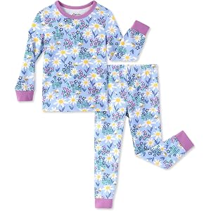 PATPAT Baby & Toddler Pajamas with Organic Cotton, 2-piece PJs for Girl Boy | Organic Cotton, Soft, Breathable Comfort, Gentl