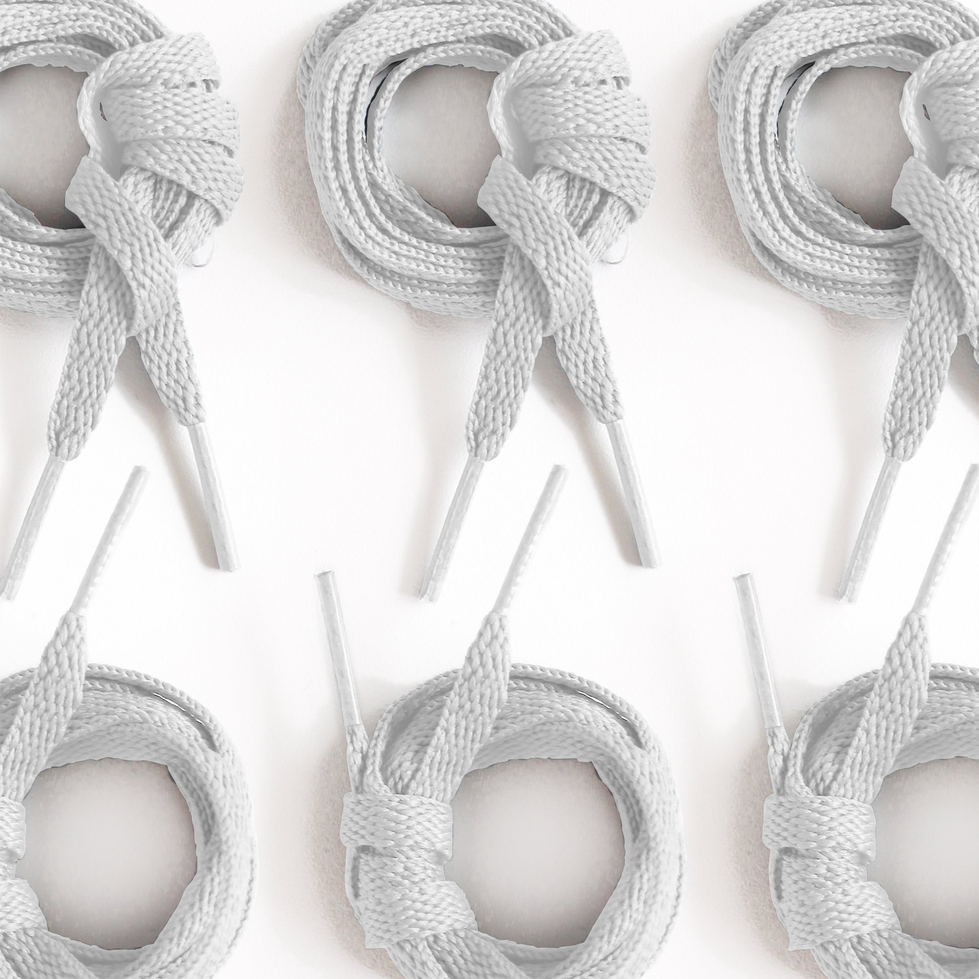 Mercury + Maia Men's Flat Dress Shoe Laces 2 Pair Pack (27 Inches