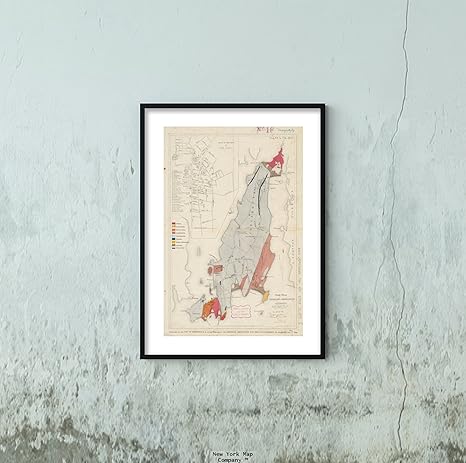 Amazon 1860ロードアイランド州道路マップの島のrhode Island またはaquidneck Shows Geology Relief Shown By Hachures インセット 計画の町のニューポート Presented By Cityのニューポート ロードアイランド州 Toのメンバーのam アートフレーム ポスター