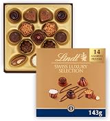 Lindt Swiss Luxury Selection 143g Small Gift Box 14 Assorted Pralines view 4