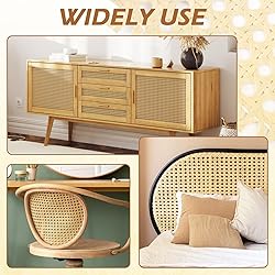 Rattan Cane Webbing Roll 24 Inch Width x 5 Feet