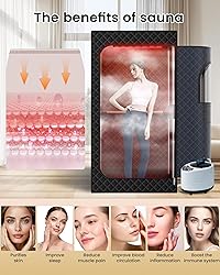 Infrared Sauna, Portable Steam Sauna Box with XL
