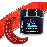 Slice of the Moon | True Red Natural Mineral Mica Powder, 0.42oz (12g) | for Personal or Professional Use - Epoxy Resin Projects, Nail Polish, Soaps, Bath Bombs, and Art Projects