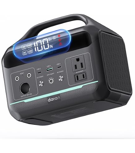 暑さ対策・冷却グッズ AC360 Li-ion Battery & AC370 Fan Unit Amazon.com: Portable Power Station 300W, 192Wh Large Power Bank