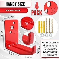 Set of 4 Fire Extinguisher Mount Bracket