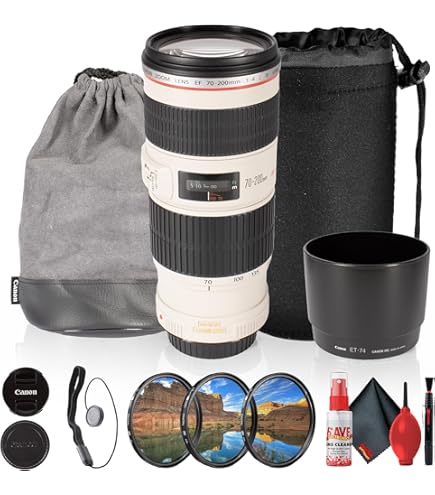 Amazon.com : Canon 70-200mm F4.0 L USM AF Lens : Camera Lenses