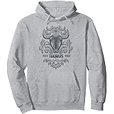 Taurus Taurus Vintage Retro Zodiac Sign Pullover Hoodie