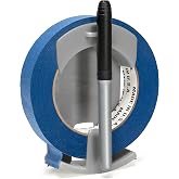 Kitchen Stickin&rsquo;&reg; Tape Dispenser, Wall-Mounted Tape and Label System, Easy One-Handed Operation, Affordable Labeling for Kitchens, Garages, Offices, Restaurants, Meal Prep, and Home Organization