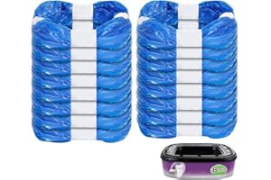 ZIPPLAND Cat Litter Refills Bag Compatible with Your Genie Cat Litter Standard and Plus XL Refill Cartridge, Original Refill Cartridge is Not Included, Lock Away Odors,16 Pack