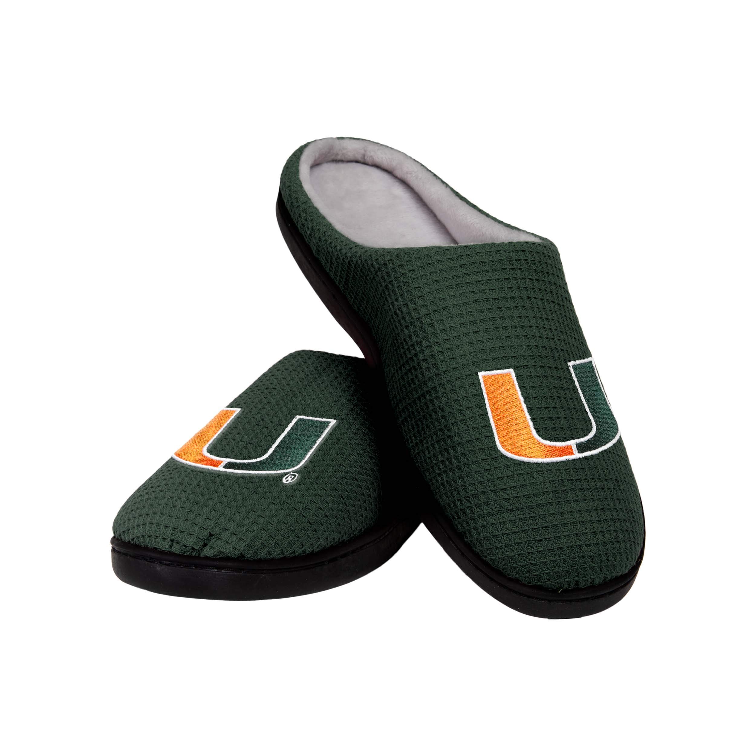 Miami Hurricanes NCAA Mens Memory Foam Slide - M Image