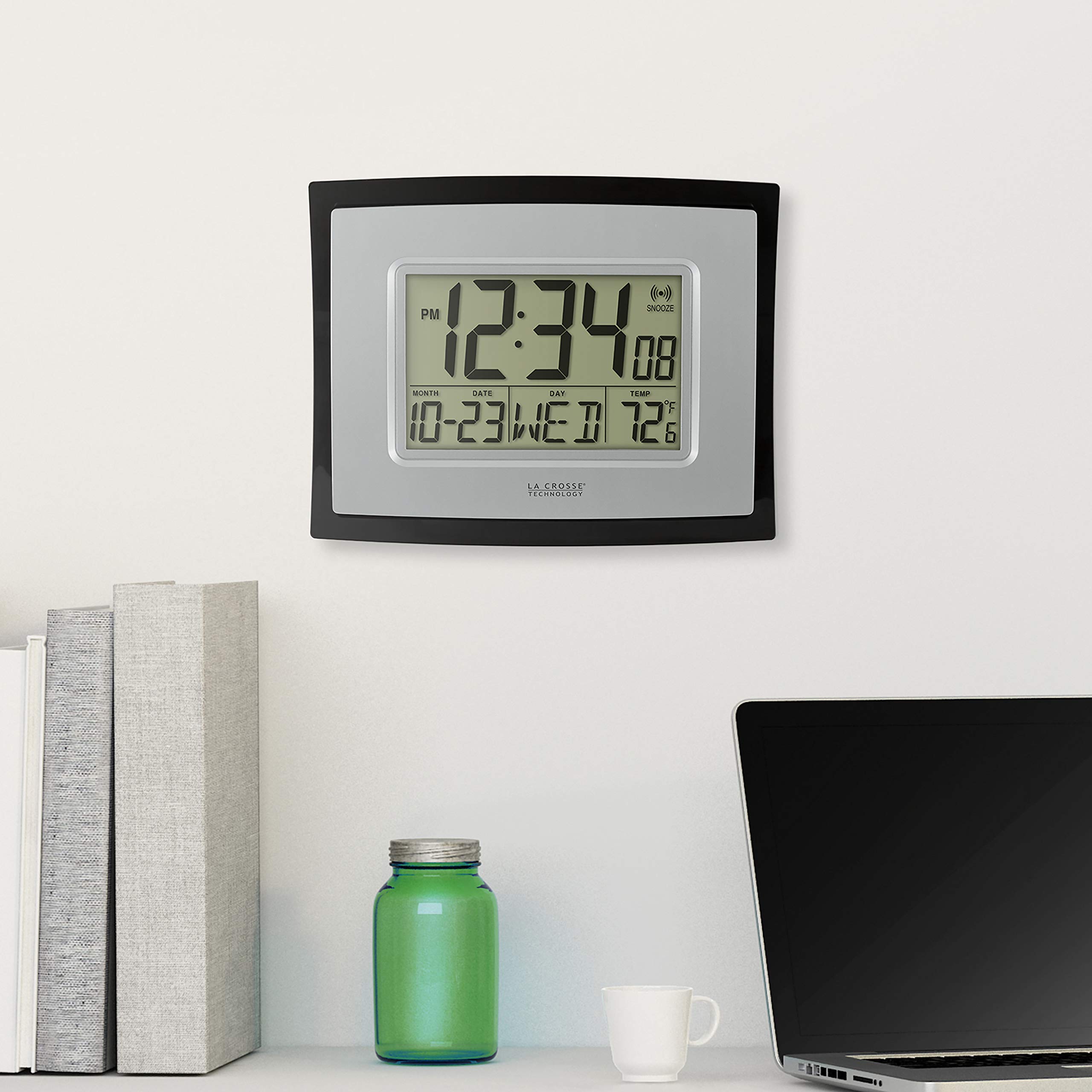 La Crosse Technology WT8002U Digital Wall Clock Buy Online in UAE