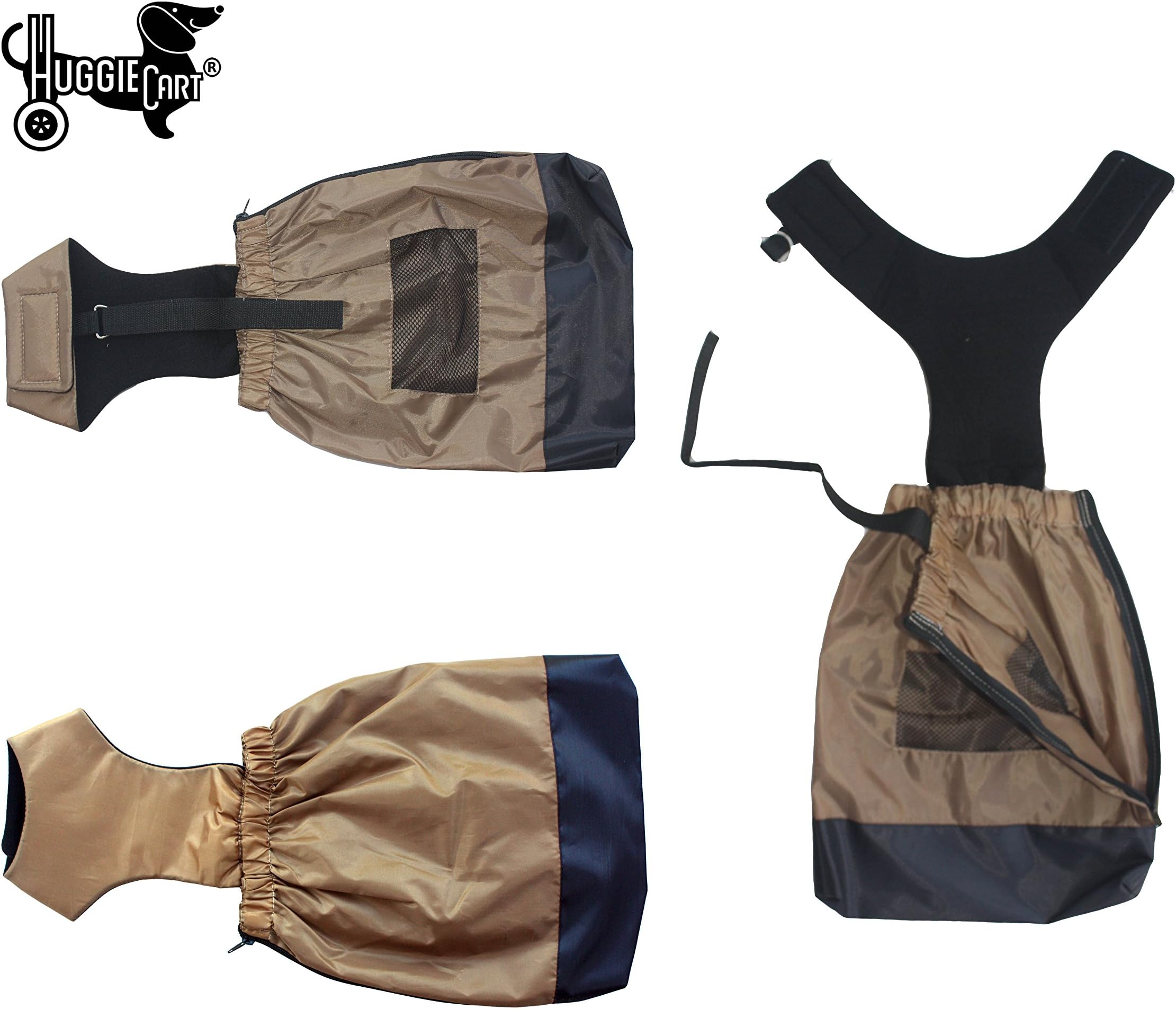 Huggiecart Dog Drag Bag 4 Sizes to Select to Fit Your Dog (Small)