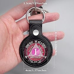 Coin Holder Keychain Leather Coin Display Storage