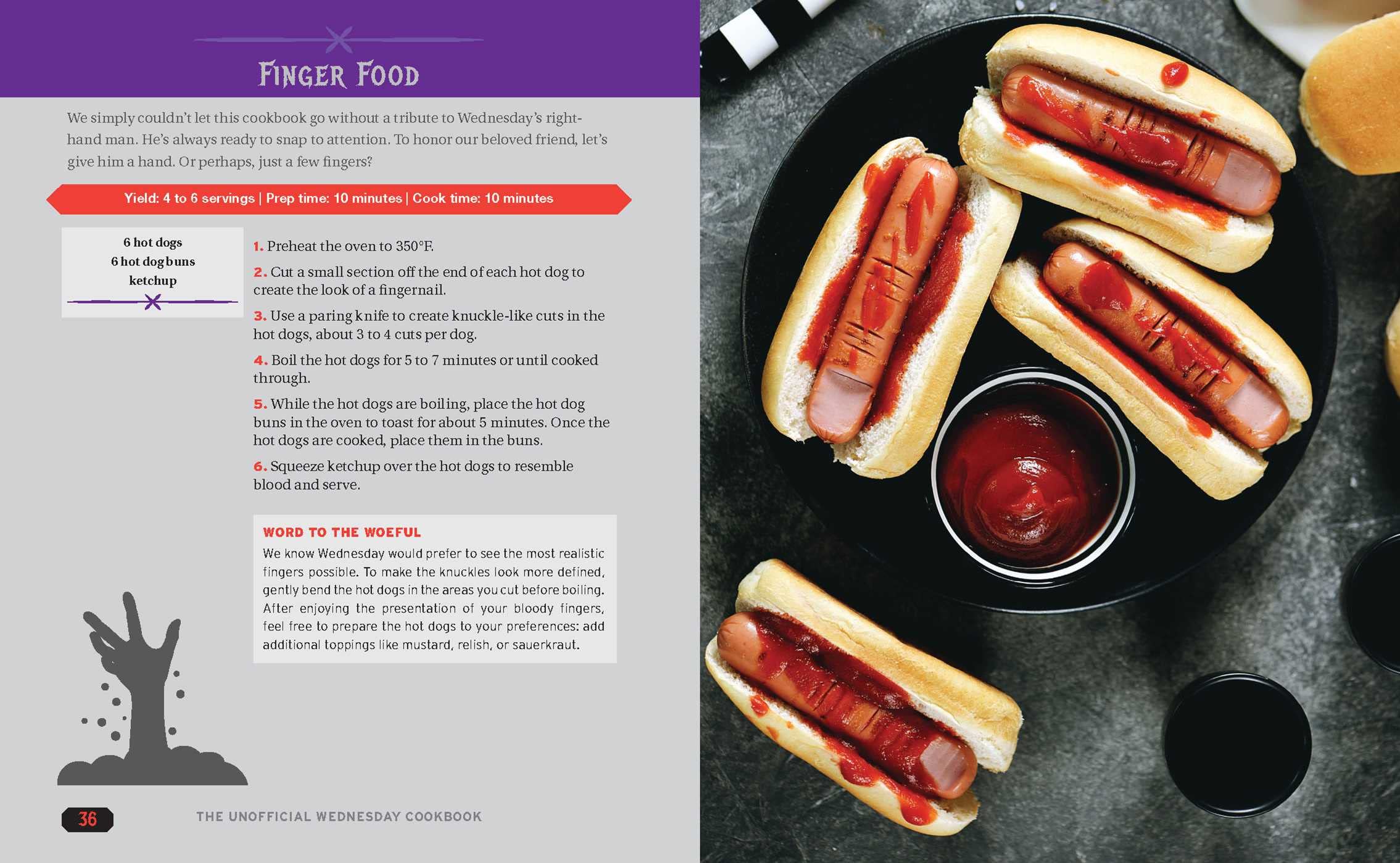 The Unofficial Wednesday Cookbook: Recipes Inspired by the Deliciously Macabre TV Show (Unofficial Wednesday Books)
