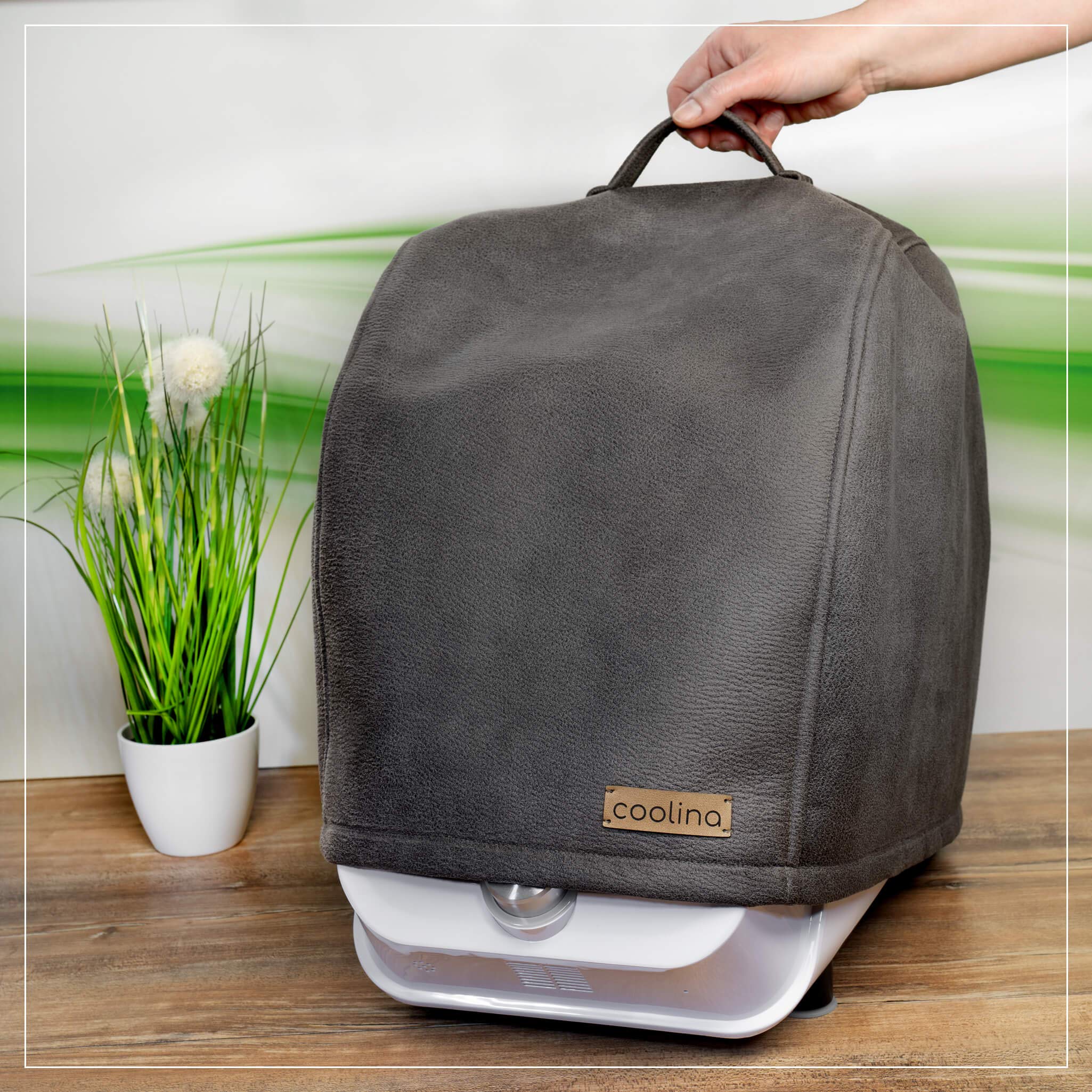 coolina® Hoodie in anthracite - protective cover, suitable for Monsieur Cuisine Connect (MCC) and Smart (MCS)