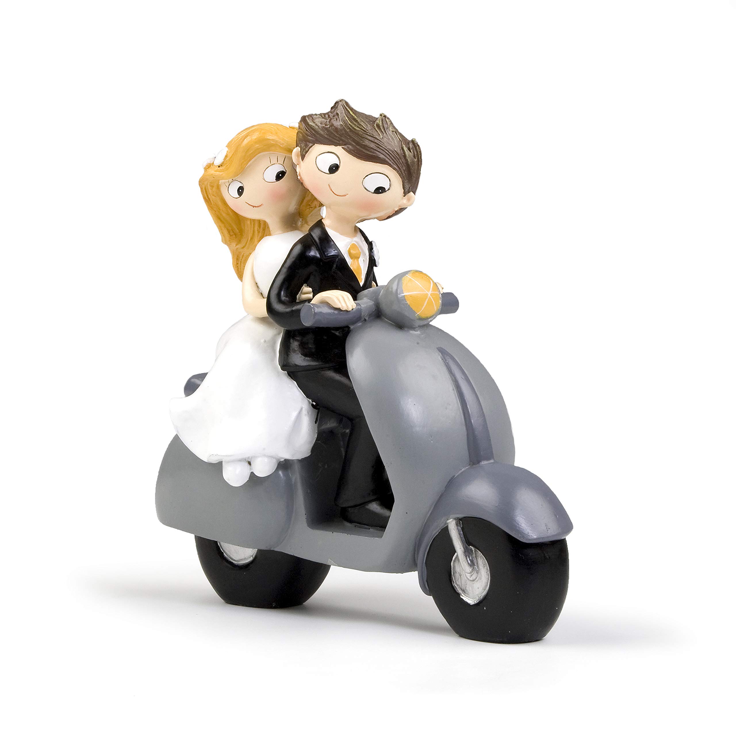 Mopec Y534 - Pop & Fun Bride and Groom Cake Figurine, Little, 17cm