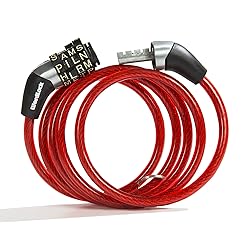 Wordlock CL-455-RD Non-Resettable Combination Cable