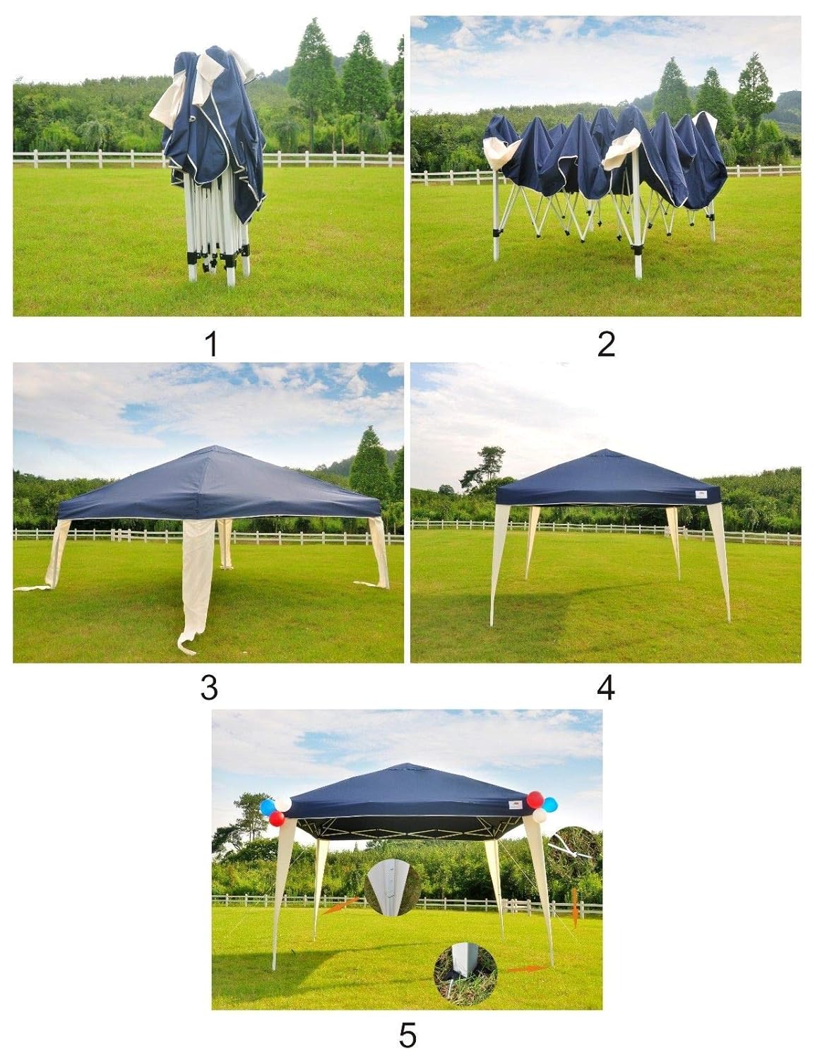 10x10 adjustable shade pergola on Feelway 10x10 Ez Pop Up Party Tent Canopy Wedding Tent Heavy Duty Patio Gazebo W Carry Bag Patio Lawn Garden Patio Furniture Accessories