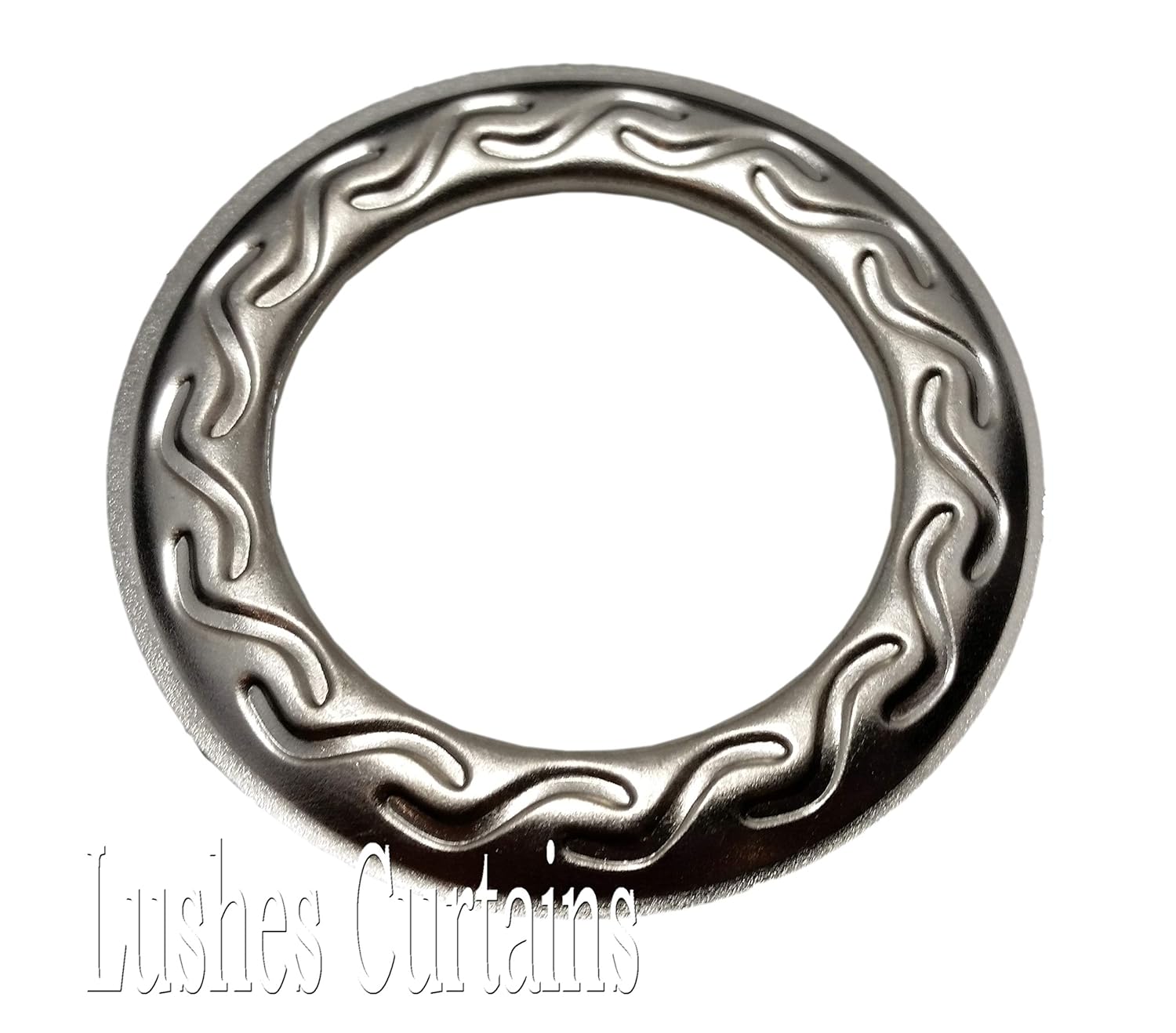 Large Nickel Design 20 Metal Curtain Drapery Hardware