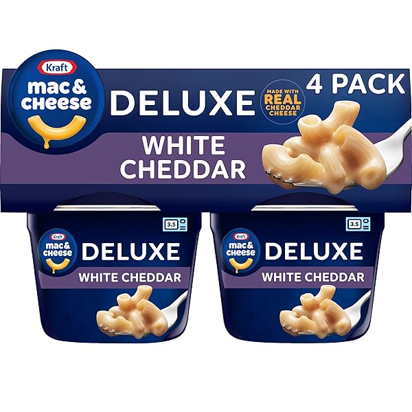 KRAFT DELUXE MAC AND CHEESE, 4 CUPS, FOR...