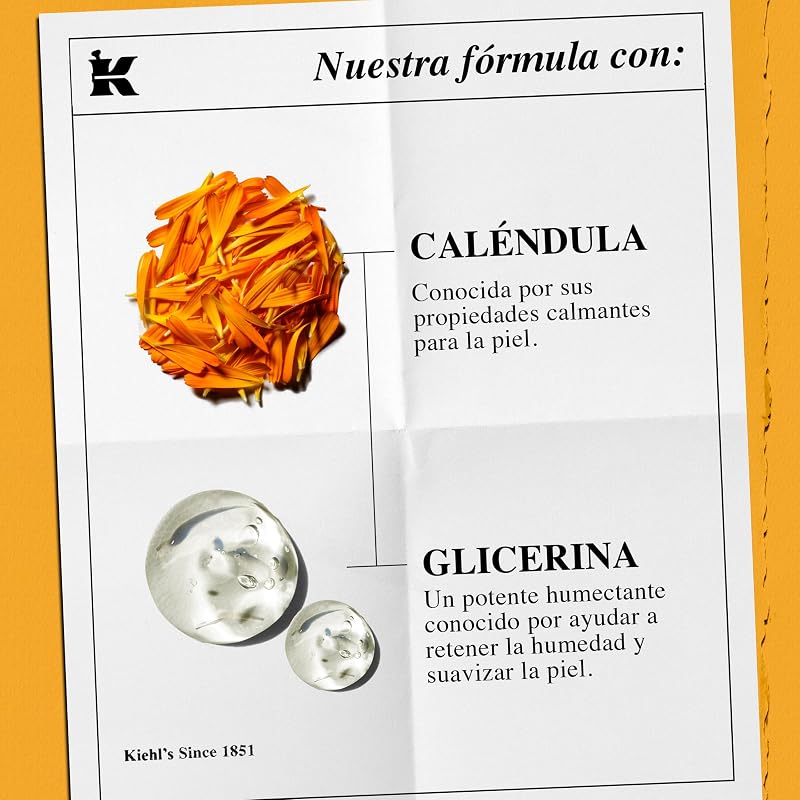 Kiehl's Calendula Deep Cleansing Gel de Limpeza Facial Espumante 75 ml
