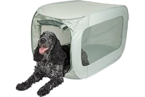 SportPet Designs Soft Sided Pop-Open Kennels, Light Green