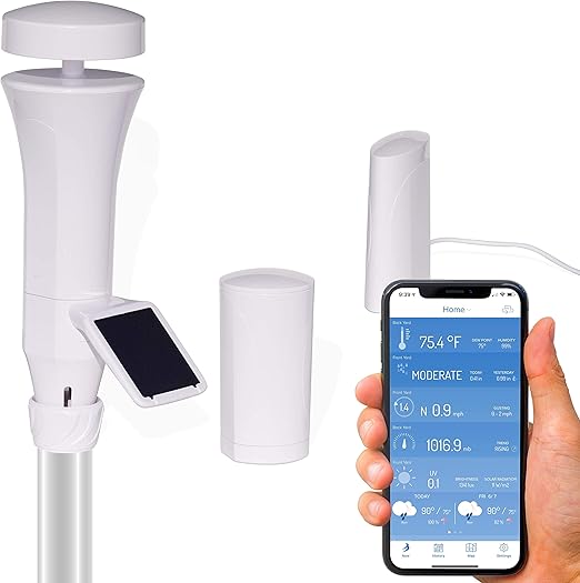 Amazon Com Weatherflow Smart Home Weather Station With Wifi Hub