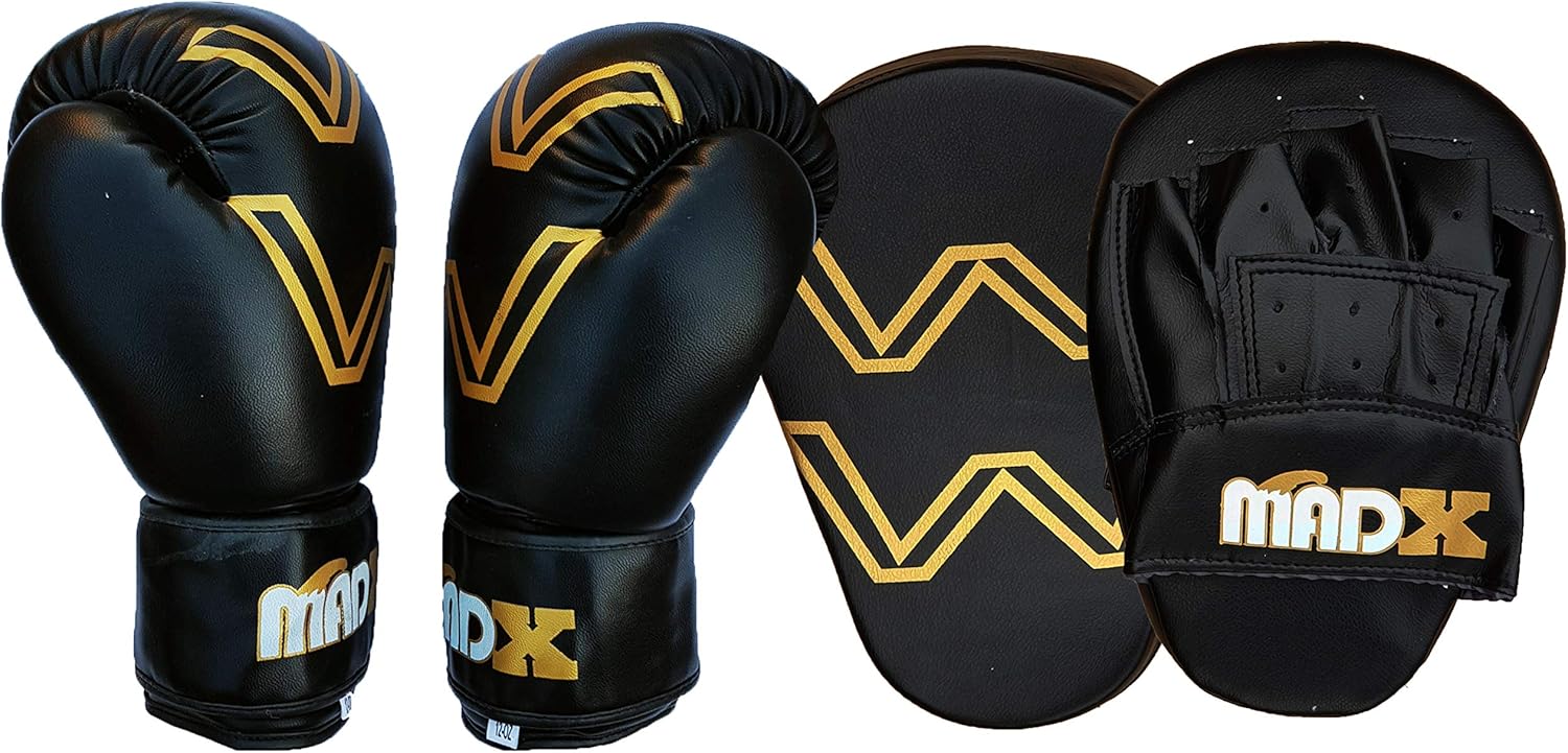 double sided boxing mitts