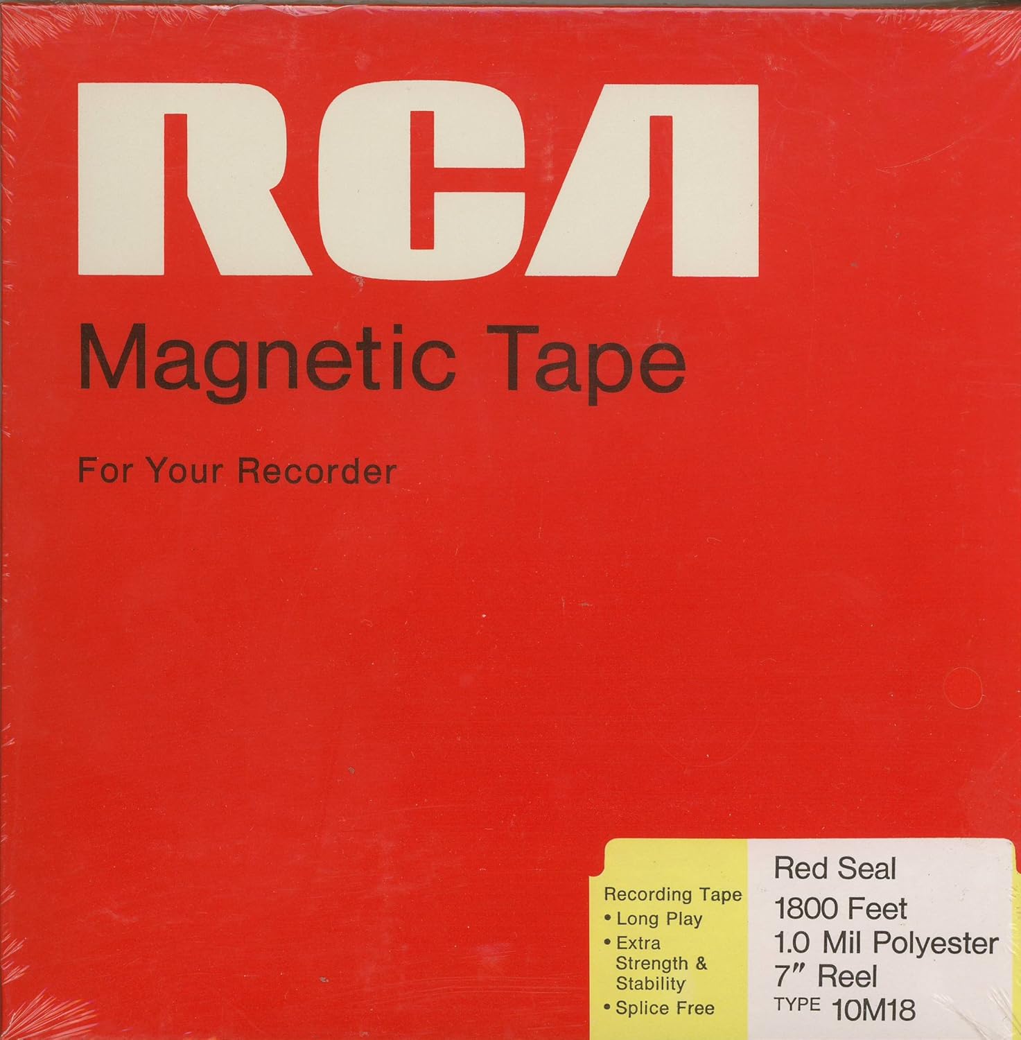 RCA Red Seal Tape for Your Recorder 7" Reel Amazon.ca