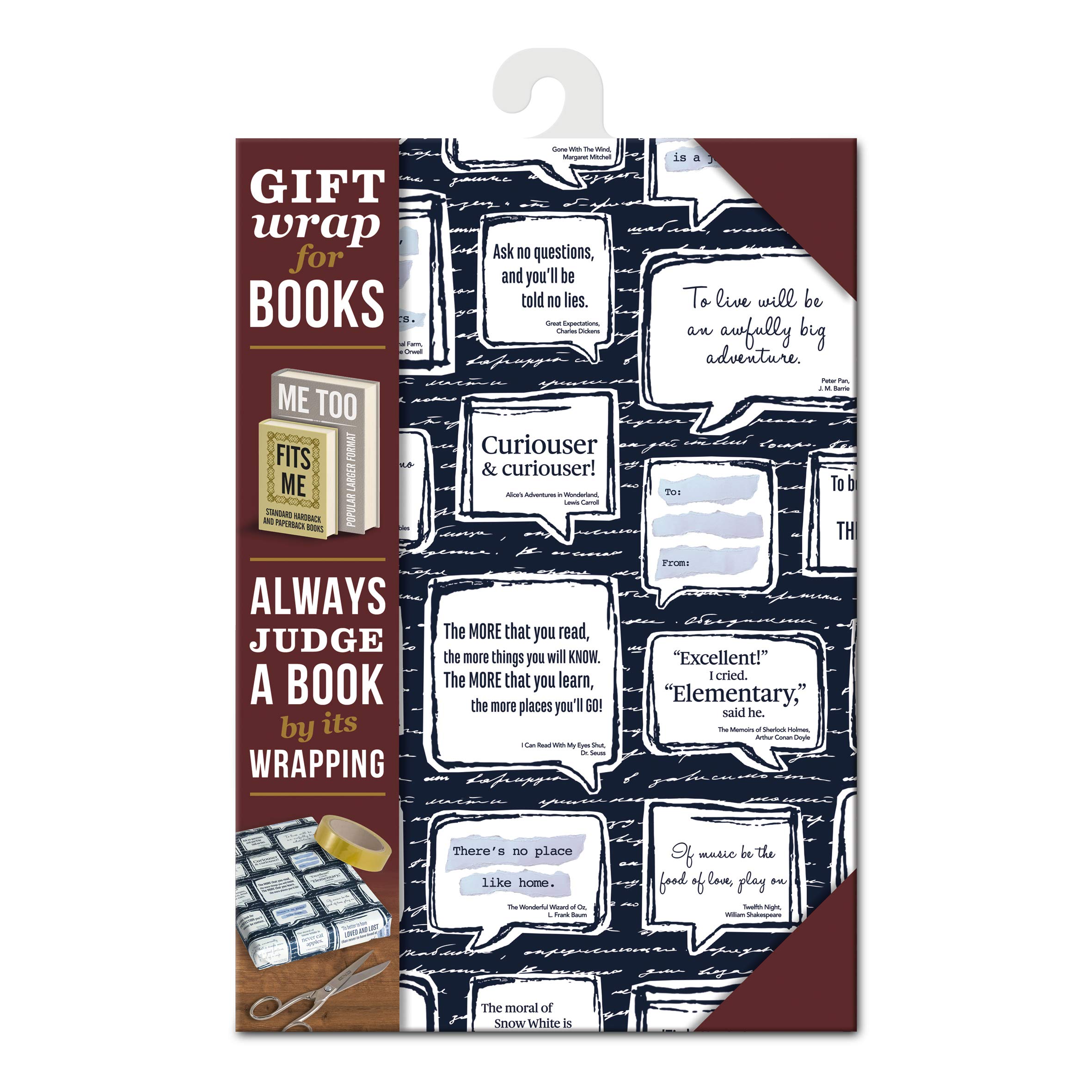 IF Gift Wrap for Books - Who Said That? (Wrapping Paper)