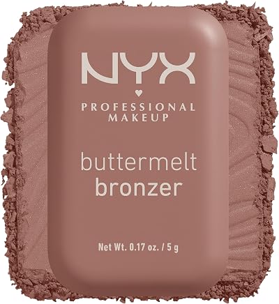 NYX Bronzer Buttermelt Powder All Butta'd Up 8 Shades Up To 12H Wear