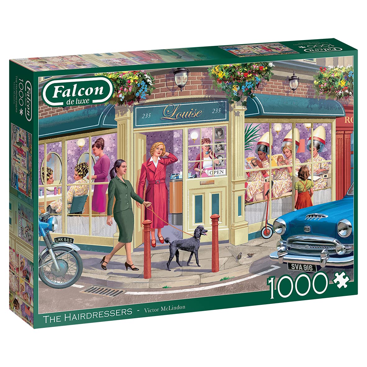 Jumbo, Falcon de luxe - The Hairdressers, Jigsaw Puzzles for Adults, 1,000 piece