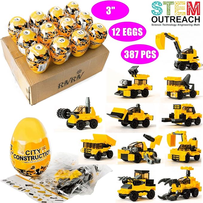 the engineering family surprise eggs