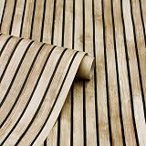 Arthouse Wood Slats Wallpaper Natural Brown view 2